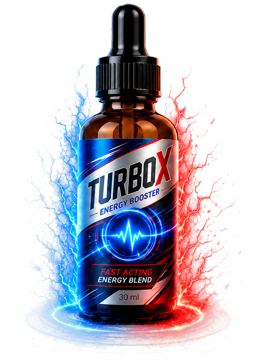 TurboX Energy Booster з енергетичним сяйвом